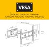Full Motion, Crafted Steel, Outdoor, TV Mount
